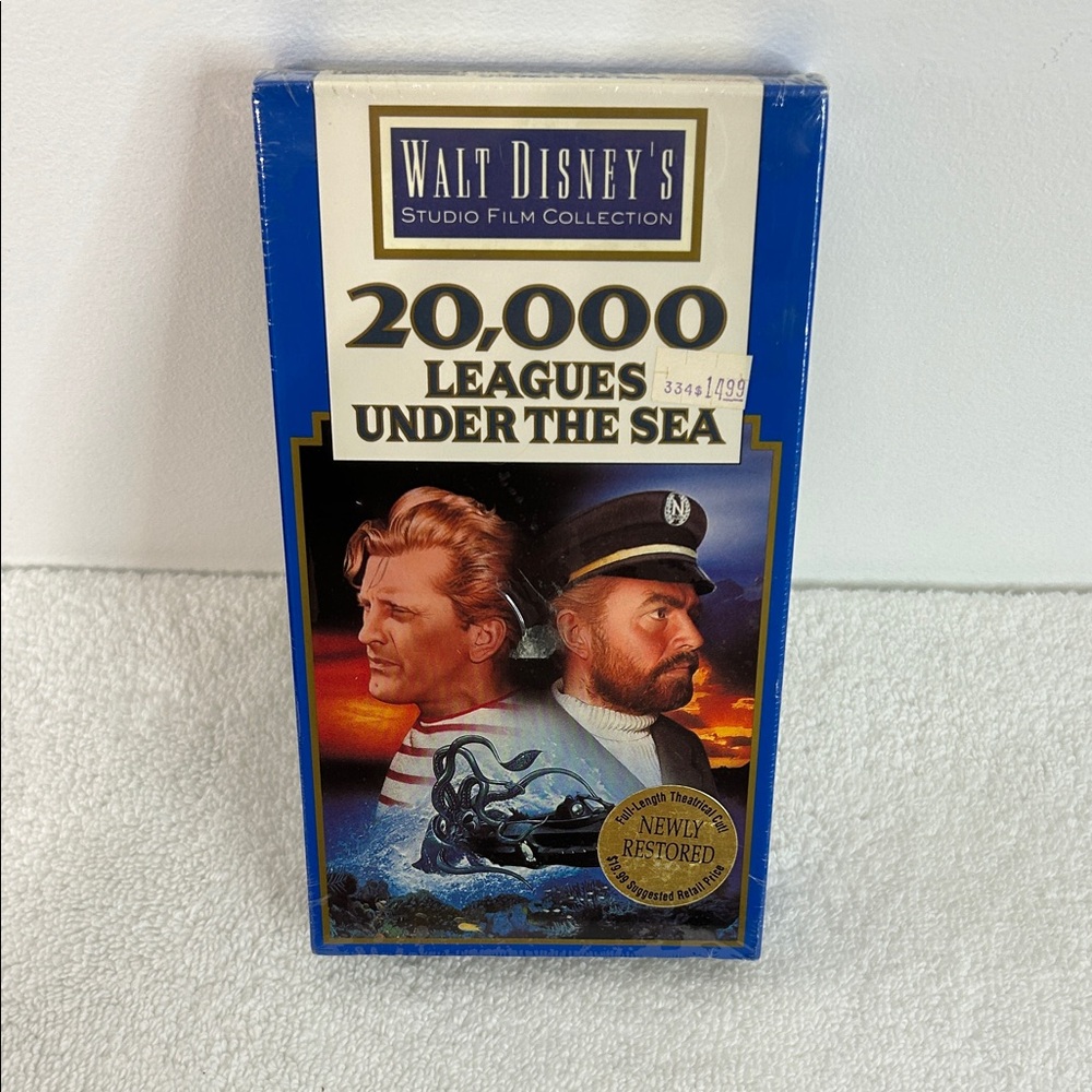Walt Disney's 20,000 Leagues Under the Sea VHS New Sealed